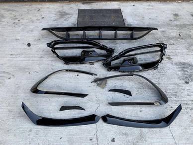 Mercedes W117 CLA45 Facelift canard CLA45 canard