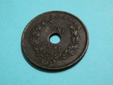 One Cent C. Brooke Sarawak 1893-H [Kod : A6190]