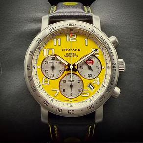 Preowned CHOPARD MILLE MIGLIA SPEEDY YELLOW
