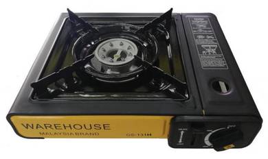 Portable gas cooker (1 free gas cartridge)