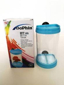 Dophin BT105 Betta Tank Aquarium Fish Divider Ikan