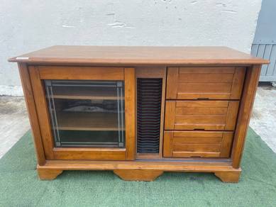 YC63F Almari TV 4 Feet TV Cabinet with CD Rack