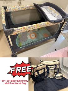 My Dear Premium Playpen + Mattress + Free Gift