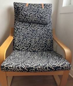Ikea Arm Chair Poang Cantik Murah