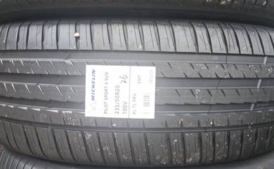235 50 20 MICHELIN PS4 SUV EMT Tayar Tyre New 2026