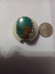 cincin fairus/tembaga emas bujur