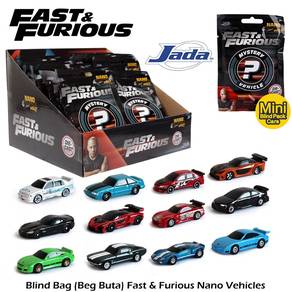 Jada Toys Blind Bag Fast & Furious nano metal car