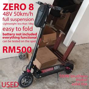 Zero 8 electric scooter bicycle bike ebike