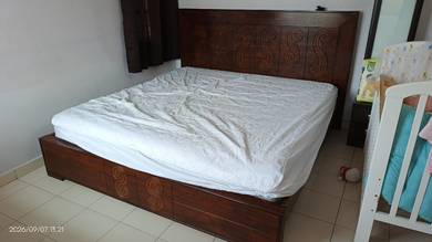 Super King Bed Frame + Mattress