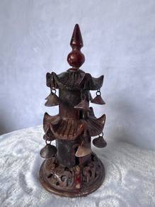 Hand-Carved Soapstone Pagoda Tower