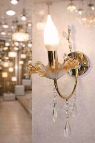 [NEW] Elegant style Candle Crystal design Wall Lig
