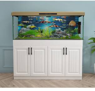 White Aquarium Stand Cabinet Terrarium Reptile