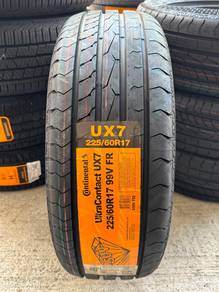 Tayar baru 225 60 17 Continental ux7 suv offer new