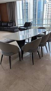 8-Seater Marble Dining Table – Excellent Condition