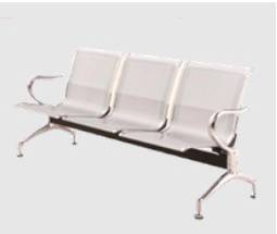 3-Seater Waiting Chair - Stainless New