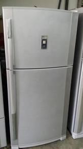 Sharp 2 Pintu Peti Ais Refrigerator Freezer Sejuk