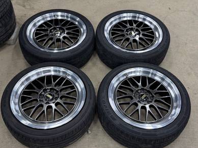 Sport Rim 17 Second BBS LM Like New Siap Tayar Sec