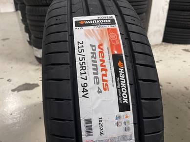 Tayar Baru 215 55 17 Hankook Prime 4 2025 offer