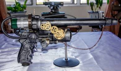 Steampunk Sci-Fi Toy /Decor (No Functional Parts)