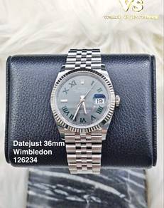 Rolex Datejust 36mm “Wimbledon” 126234 NEW