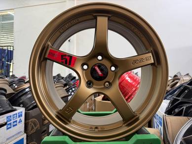 Sport rim baru GRAMLIGHT 17 inch spec civic FC FE