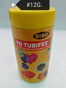 SISO Tubifex 12gram Fish Feed Food Makanan Ikan