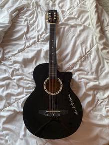 Acoustic Guitar with Sign