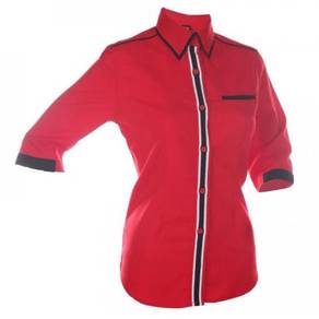 Baju Korporat Oren Sport Ladies F1 3305 Red