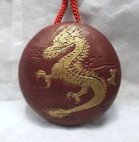 Clay bell Dragon bell Lake Shirakaba Dragon clay b