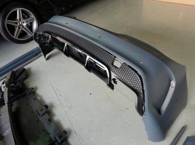 Mercedes AMG W117 CLA rear bumper PP material