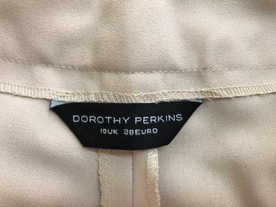 Dorothy Perkins Beige Cropped Pants