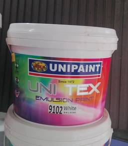 7L UNIPAINT Cat Putih Dinding 9102 / Wall Paint Ce