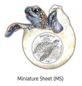 Miniature Sheet Iconic Marine Life Malaysia 2020