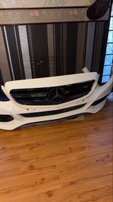 C200 W205 Front Bumper White