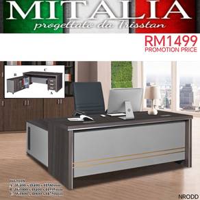 Meja Director Table Set | Meja Pejabat | Perabot