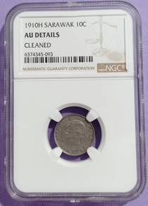 Sarawak 10 cents 1910