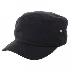 Army Cap Cotton Topi Plain OrenSport CP2102 Black
