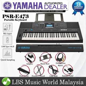 Yamaha PSR-E473 61 Keys Portable Keyboard P5