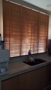 LANGSIR JENIS VENETIAN BLIND l langsir kayu solid