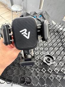 RIEVO Motorcycle phone holder Damper   Anti Theft