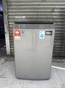 Toshiba glass top mesin basuh Washing Machine 8k