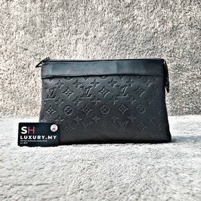Louis Vuitton Monogram Shadow Voyage Clutch