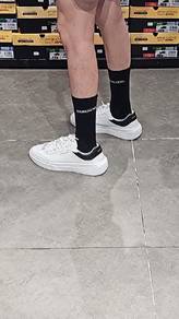 Sketchers white sneakers