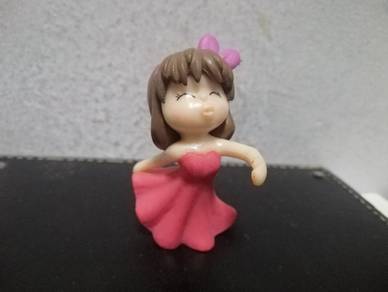 Plastic BWG Figurine Cute Girl