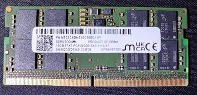 Laptop RAM 16gbx2 DDR5