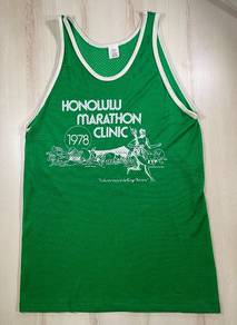 1978 Honolulu Marathon Clinic Vintage Singlet #CH