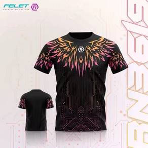 Felet Badminton Tee Shirt Size M