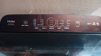 HAIER WASHING machine