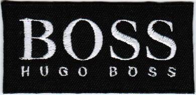 Hugo Boss F1 Car Racing Badge Iron On Patch