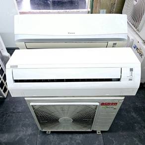 Used Aircond Second Daikin Inverter 1.5hp. T19115D